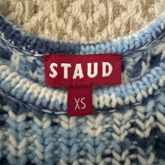 STAUD GARDENIA SPACE DYED KNIT TANK, Size XS - Picture 2 of 5